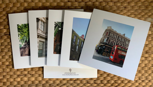 LONDON 2: Set of 5 Cards