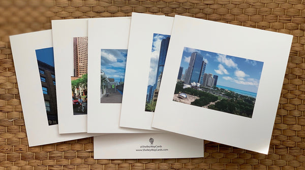 CHICAGO: Set of 5 Cards