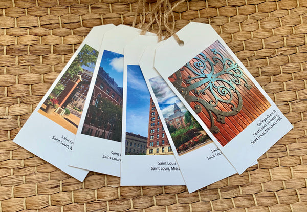 SAINT LOUIS UNIVERSITY: Set of 5 Gift Tags