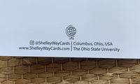 THE OHIO STATE UNIVERSITY: Set of 5 Cards